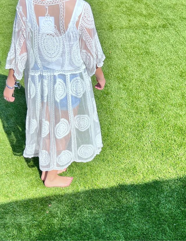 BELLISSIMO ABITO CAFTANO IBIZENCO