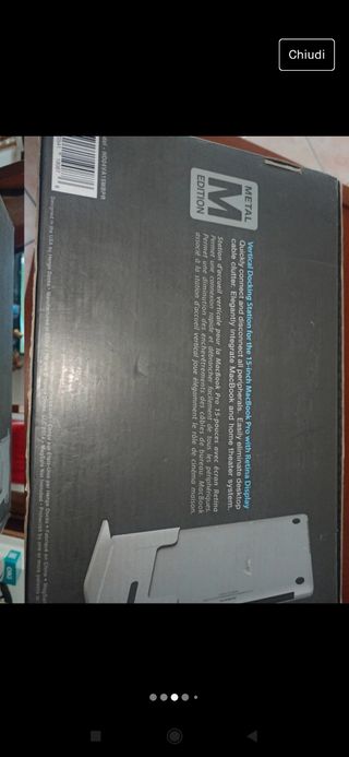 Apple vertical docking station MacBook pro 15