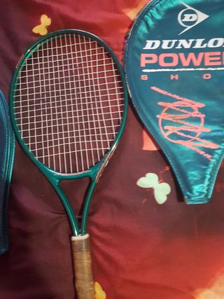 Pareja de raquetas Dunlop con funda