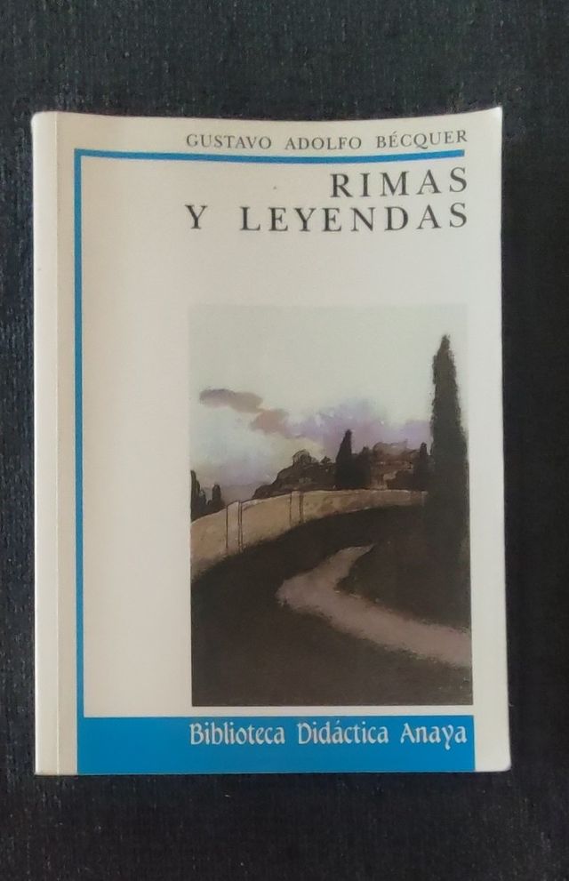 Libro Rimas y Leyendas Bécquer