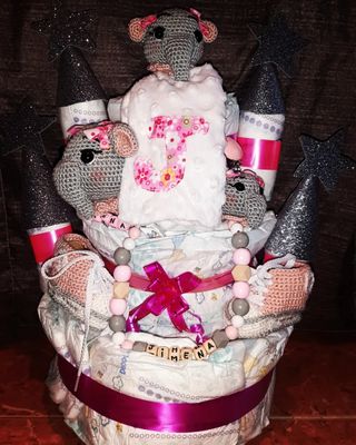 Tartas de pañales personalizadas