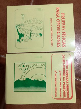 Libros oposiciones