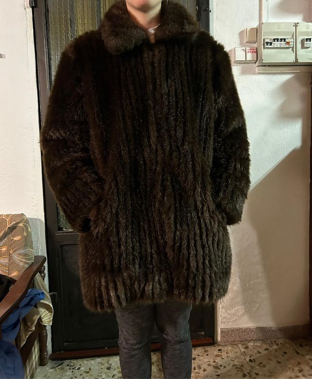 Chaquetón imitación visón exclusivo (T. 42/44)