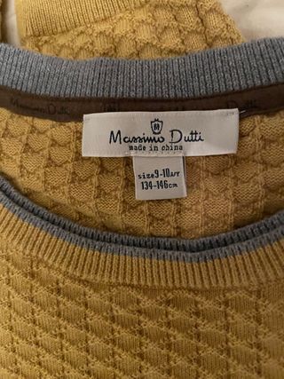 Jersei original Massimo Dutti, edad 9-10años
