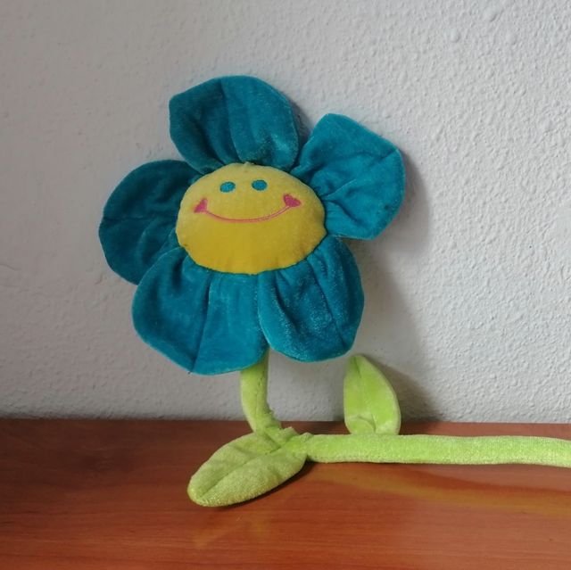 Flor de peluche