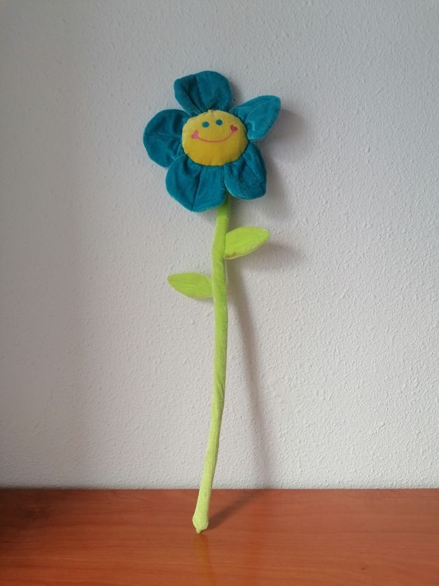 Flor de peluche