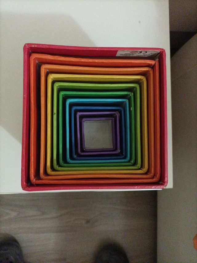 Juego de cubos para niños