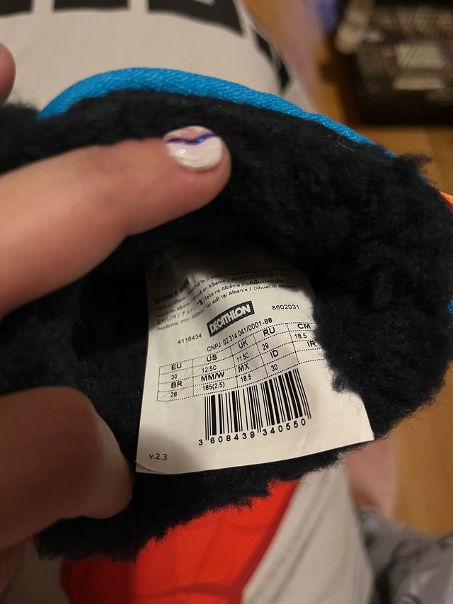 botas de esqui quechua talla 30