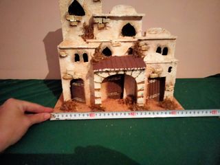 Casas morunas belén navidad 20 y 10 cm