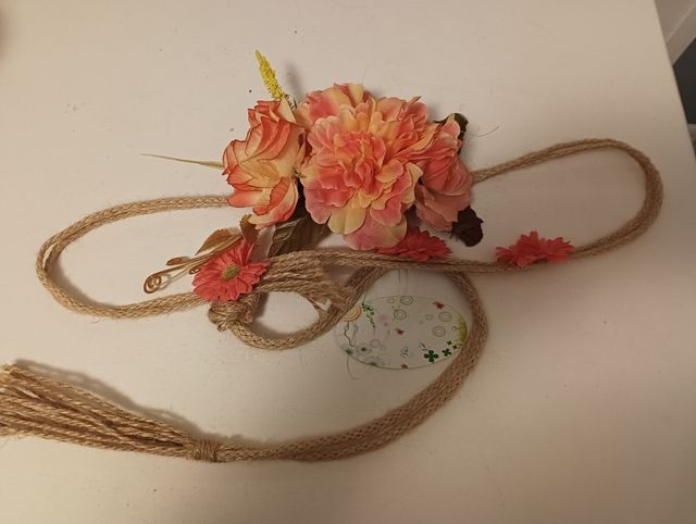 Cinturón de flores