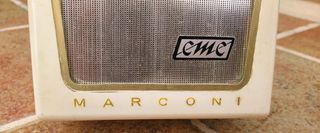 Radio transistor antiguo Marconi CMCde 1958