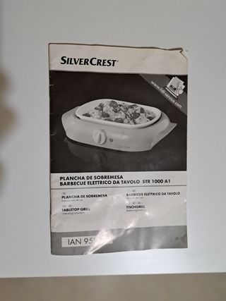Plancha grill Silvercrest 1000W