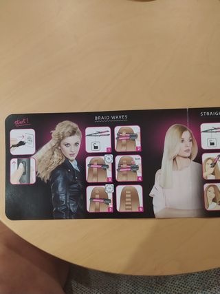 Plancha pelo Rowenta elite model Look