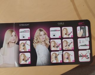 Plancha pelo Rowenta elite model Look