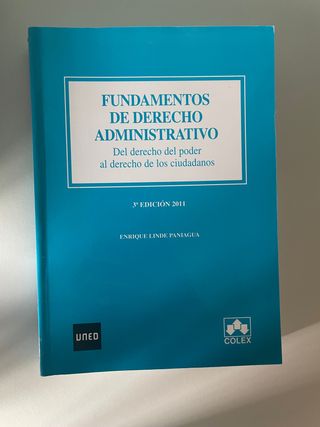 Libro FUNDAMENTOS DE DERECHO ADMINISTRATIVO
