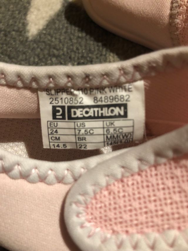 zapatillas psicomotricidad niña