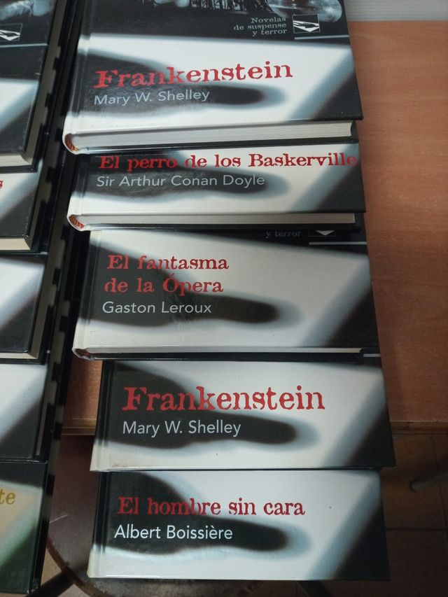 Novelas de suspense y terror