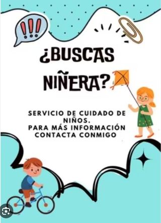 Busco trabajo de Niñera/Canguro