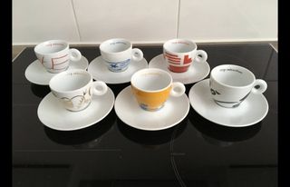 Tazzine illy caffè mimmo paladino collez