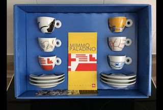 Tazzine illy caffè mimmo paladino collez