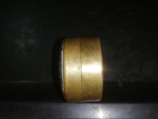 ENVIO! ANTIGUO PASTILLERO DE INDIA BRONCE PINTADO.