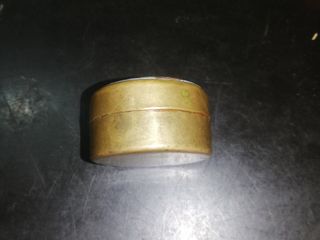 ENVIO! ANTIGUO PASTILLERO DE INDIA BRONCE PINTADO.