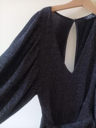 Mono corto Bershka con brillos