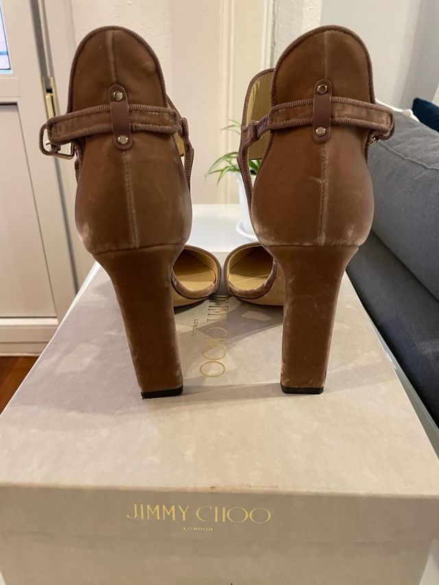 Zapatos Jimmy Choo Vel Ballet Pink