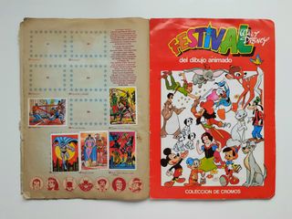 Álbum de cromos FESTIVAL DEL DIBUJO ANIMADO, 1981