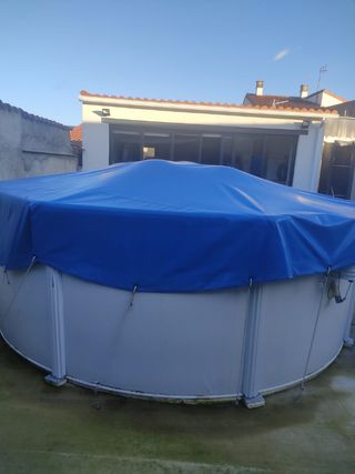 Lona de piscina de invierno