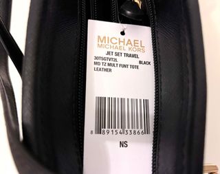 Bolso tote Jet Set mediano de piel. MICHAEL KORS