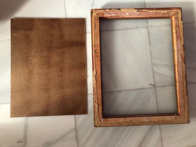 marco de madera Vintage