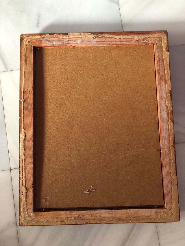 marco de madera Vintage