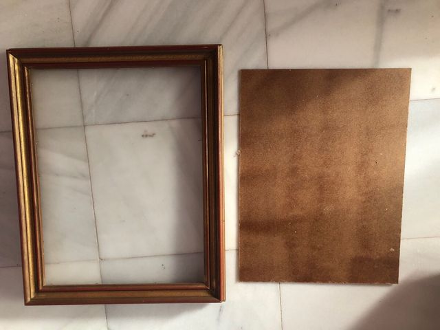 marco de madera Vintage