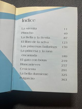 libro Hadas y Princesas