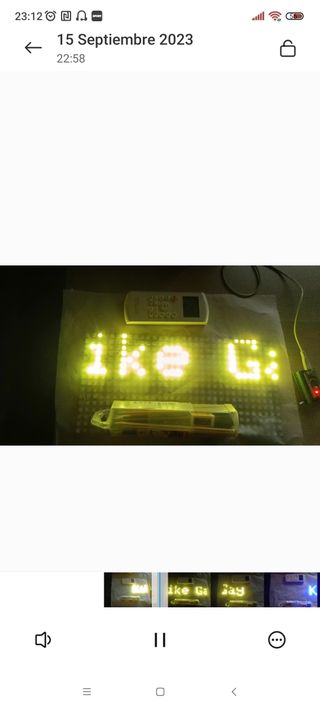 2 matrices led + Arduino nano