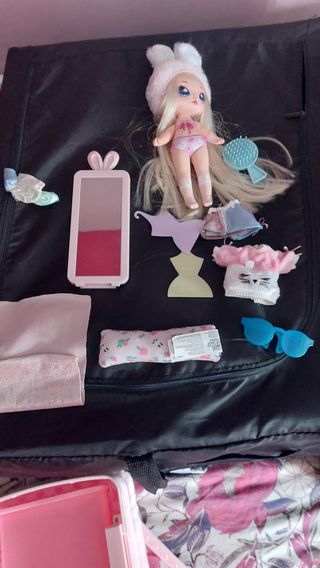 Juguete Muñeca y Mochila LOL surprise 3 in 1