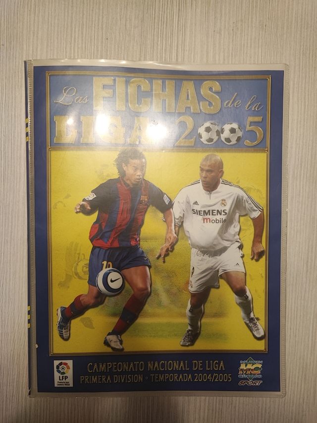 Las fichas de la Liga 2005