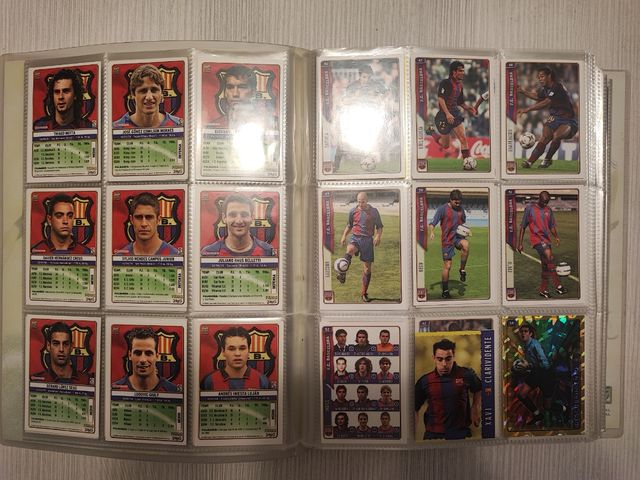 Las fichas de la Liga 2005