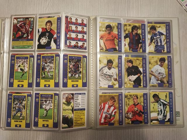 Las fichas de la Liga 2005