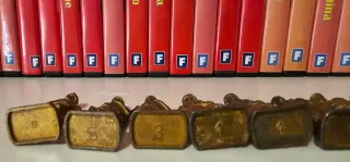 Soldatini Metallo Kinder n. 10 pezzi.