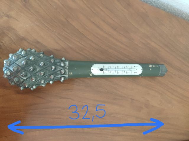 Termómetro sobre bulawa