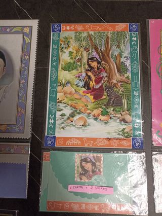 Sobres y cartas años 90 