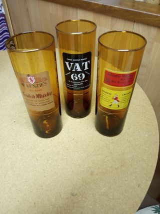 Set di cristalli Wiskhy degli anni '60