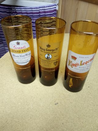 Set di cristalli Wiskhy degli anni '60