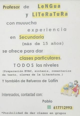 Clases de español