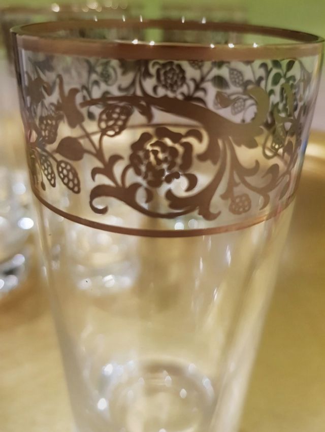 Bicchiere da liquore in cristallo