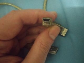 CABLE DOBLE USB - MINI USB