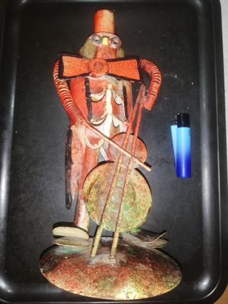 ENVIO! CANDELABRO - PORTAVELA ARTE PAYASO MUSICA