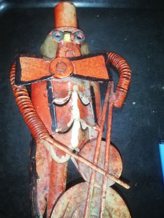 ENVIO! CANDELABRO - PORTAVELA ARTE PAYASO MUSICA